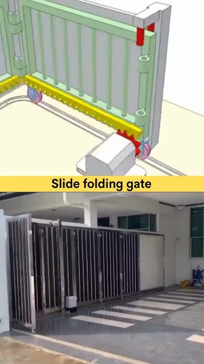 Innovative Slide Folding Gates for Modern Security Needs - YouTube