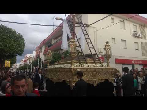 Triunfo de la Santa Cruz por C/ San Sebastián l Semana Santa Marchena 2019