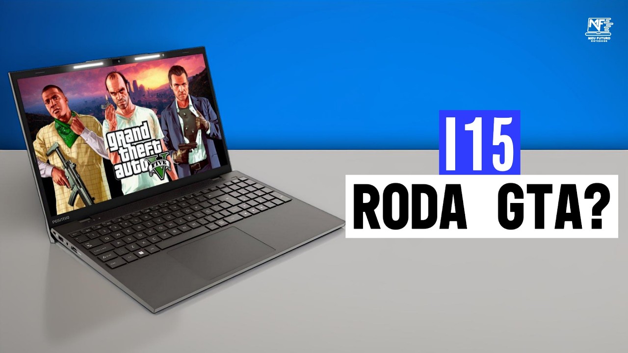 Notebook Positivo Vision i15 Roda GTA V? - YouTube