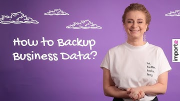 How to Backup Business Data?