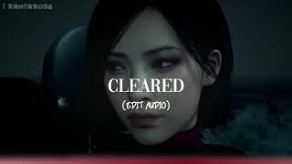 Cleared Remix Edit Audio