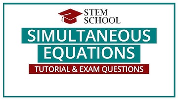 Simultaneous Equations - With Exam Questions | National 5 & GCSE