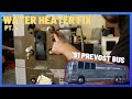 Prevost water heater replacement | The Oreo Tails