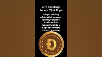 Zero-Knowledge Rollups (ZK-Rollups) | Must-Know Cryptocurrency Terms Explained Simply