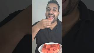 perfect way to cut a watermelonasmreatingcutfruits watermelon asmr asmrsounds fruits foodasmr