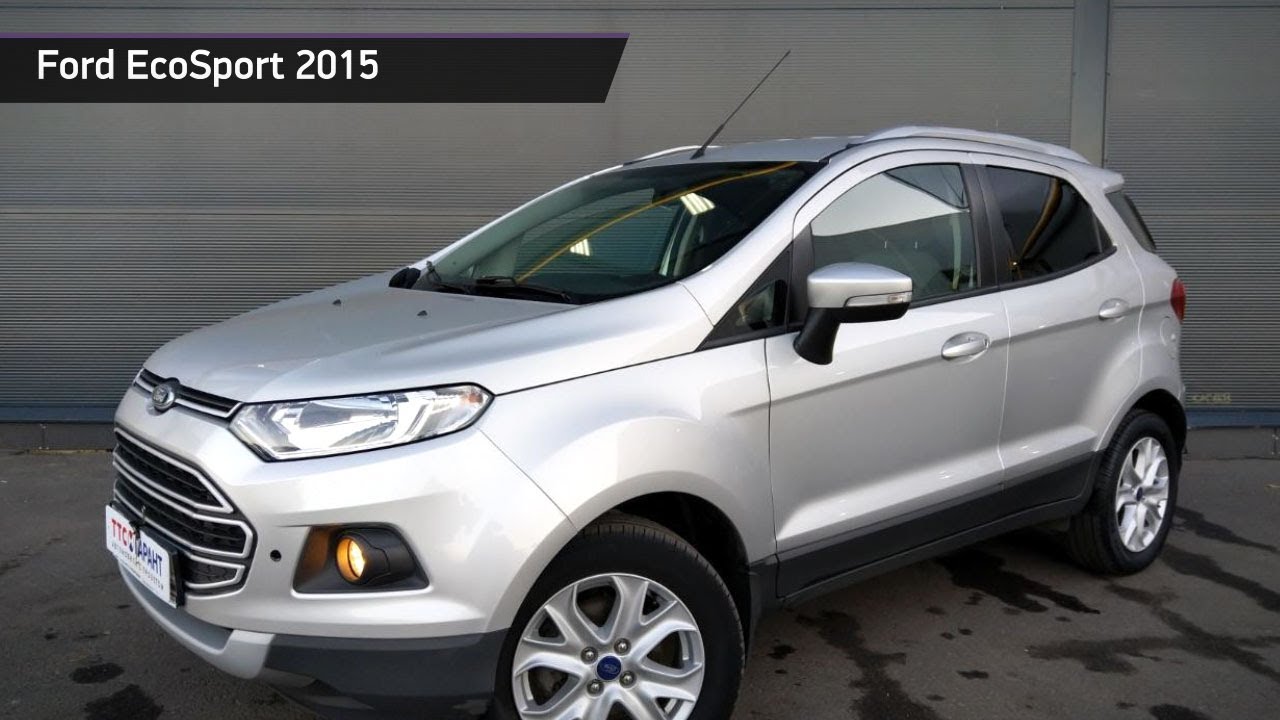 Ford ecosport белый