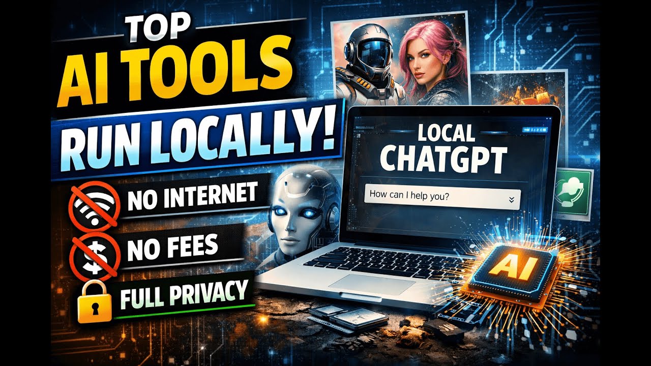 Top AI Tools You Can Run Locally in 2026 (NO CLOUD REQUIRED) - YouTube