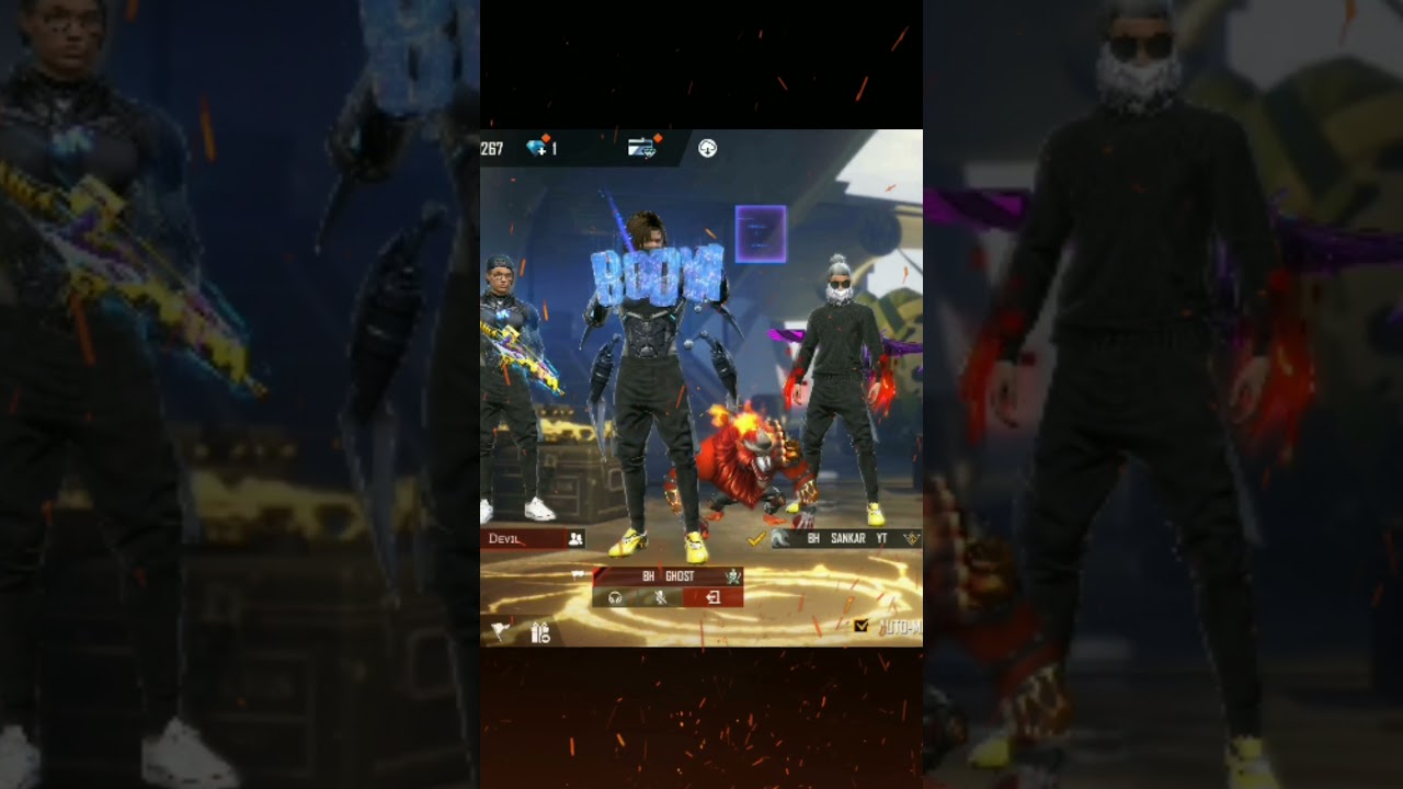 🎧use headphones must🤣free fire tamil thug Life 😂😎 BH ghost thug Life 😂🔥