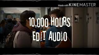 10,000 hours edit audio