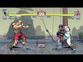 Sagat vs Balrog (Hardest) Street Fighter 4. | Epic Battle
