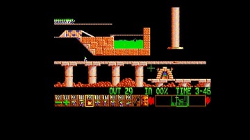 Lemmings Fun Level 24 Walkthrough Amiga
