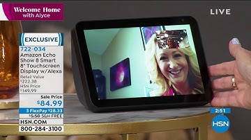 Amazon Echo Show 8 Smart 8" Touchscreen Display with Ale...