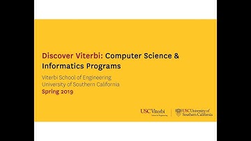 Discover Viterbi Computer Science & Informatics Programs
