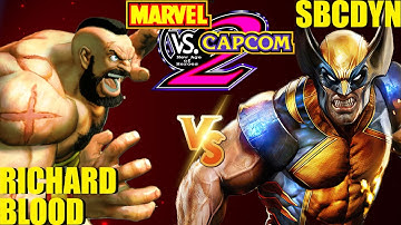 MvC2 Mvci Umvc3 RICHARD BLOOD vs SBCDYN pt 2