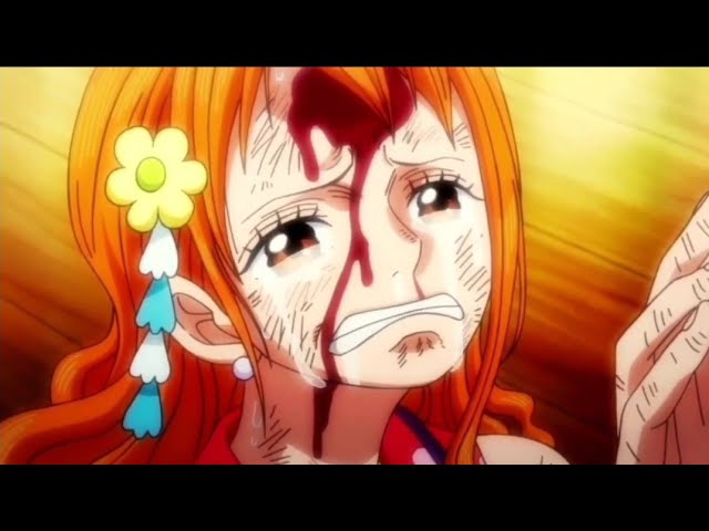 Beautiful Nami was knocked down by Ulti for protecting Luffy from becoming  the Pirate King ONE PIECE - BiliBili