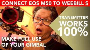 Canon EOS M50 to Zhiyun Image Transmitter USB Connection - Works 100%