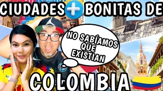 15 CIUDADES MAS BONITAS DE COLOMBIA, [Mexicanos Reaccionan]