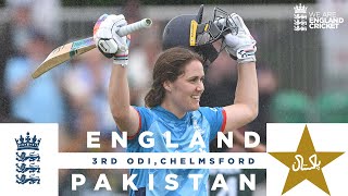 Superb SciverBrunt Scores 124* | Highlights  England v Pakistan | 3rd Women’s Metro Bank ODI 2024