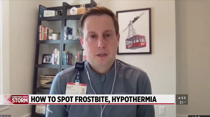 How to spot frostbite, hypothermia