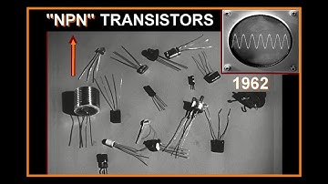 1962  "TRANSISTORS" - How NPN Transistors Function, training film; electronics; circuits (HD)