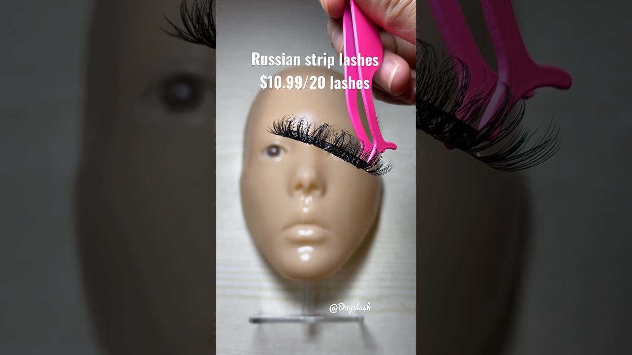 Russian strip lashes 🤩 