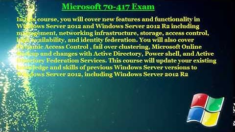 70-417 Exam Preparation Video – ExamsBoost