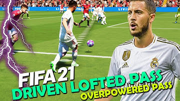 FIFA 21 DRIVEN LOFTED PASS TUTORIAL | How to PASS LIKE A PRO in FIFA 21 | FIFA 21 PASSING TUTORIAL