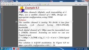 MULTIPLEXING FDM & WDM _Module 3_ DC (18CS46)