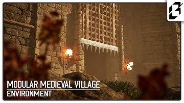 Modular Medieval Village - Castle Environment / Unreal Engine 5 Showcase