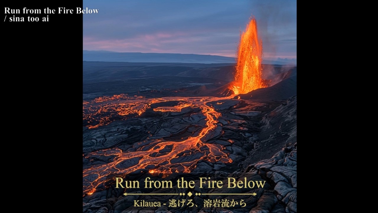 Original Melodic Rock] Run from the Fire Below [Kilauea - 逃げろ