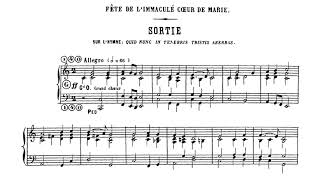 Alexandre Guilmant - Sortie sur l'hymne: Quid Nunc in Tenebris Tristis Aberras