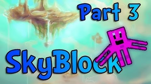 Minecraft: SkyBlock 2.1 w/Mitch, Zak, & Jerome Part 3 - Cobblestone Generator