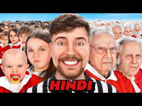 Mrbeast Ages 1 - 100 Fight For 500,000 In Hindi Mrbeast