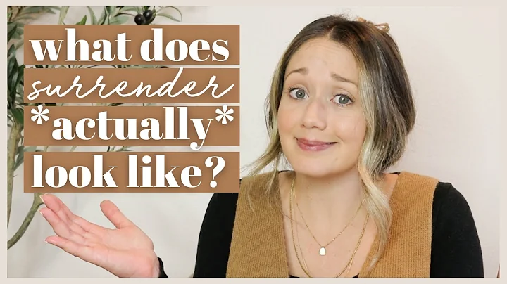 Living a Life Surrendered to Christ: What Does It ...