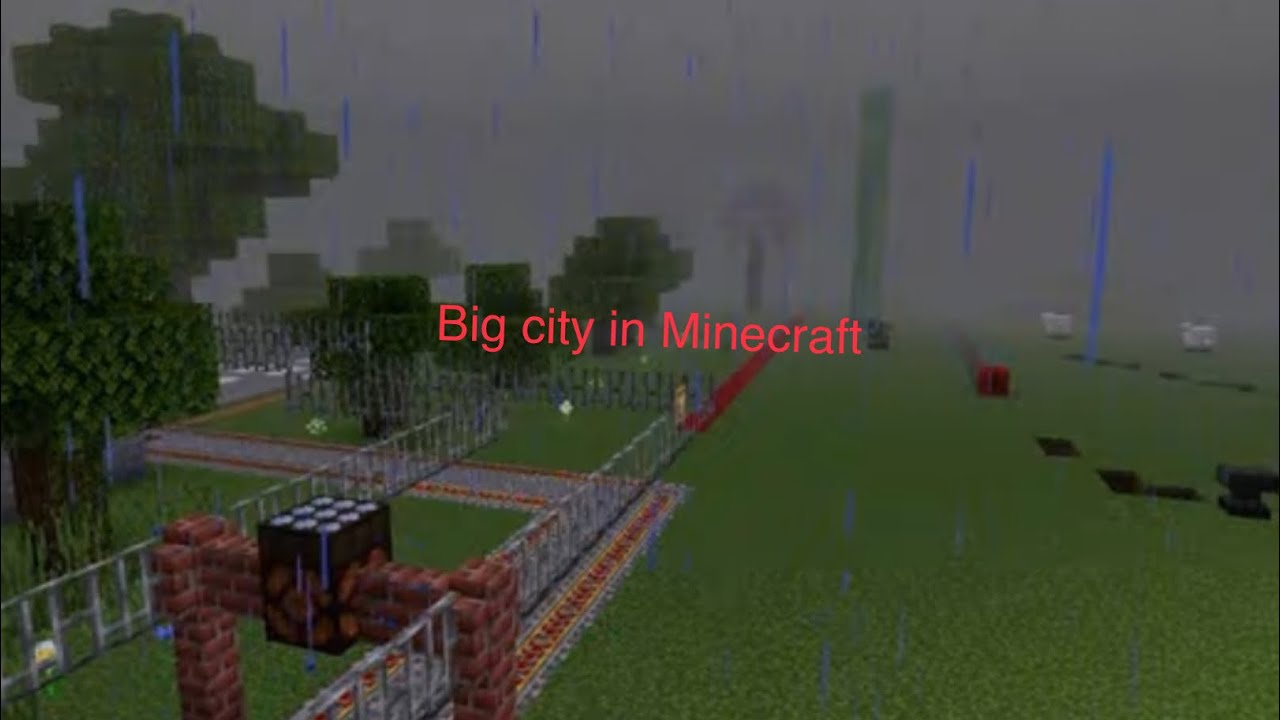 My Big City in Minecraft - YouTube