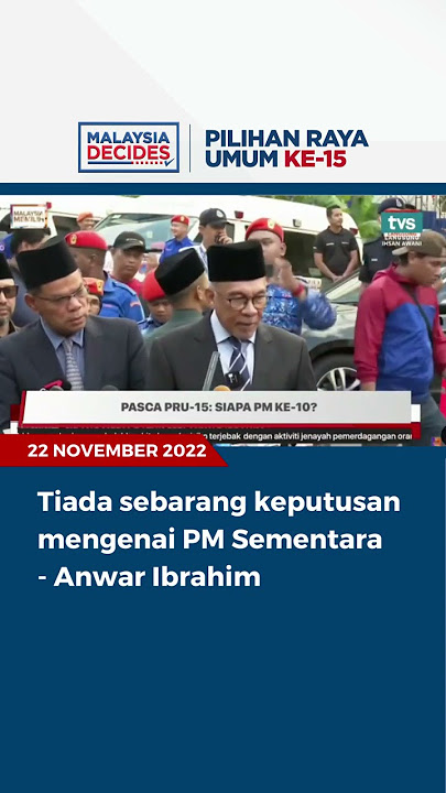 Tiada sebarang keputusan mengenai PM Sementara - Anwar Ibrahim