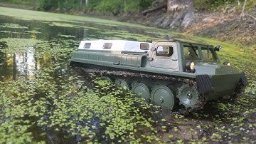 WPL  E1 (E-series), First look , review (Gaz-71)( GT-SM )Tracked transport vehicle