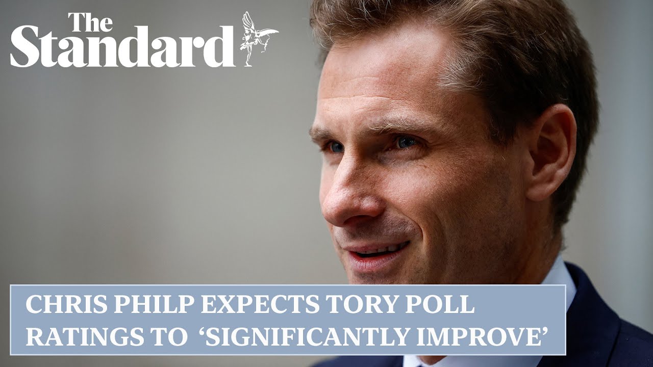 Chris Philp expects Tory poll ratings to ‘ significantly improve’ closer to the election