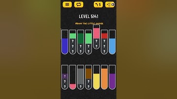 Water sort puzzle level 5141