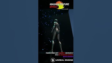 02 Texture driven Niagara system in Unreal Engine