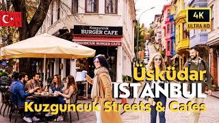 🇹🇷Turkey Istanbul 2026 Üsküdar 4K Walking Tour | Kuzguncuk Most Cozy Streets, Cafes &amp; Bosphorus View
