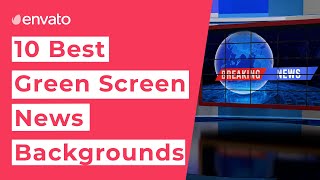 10 Best Green Screen News Backgrounds