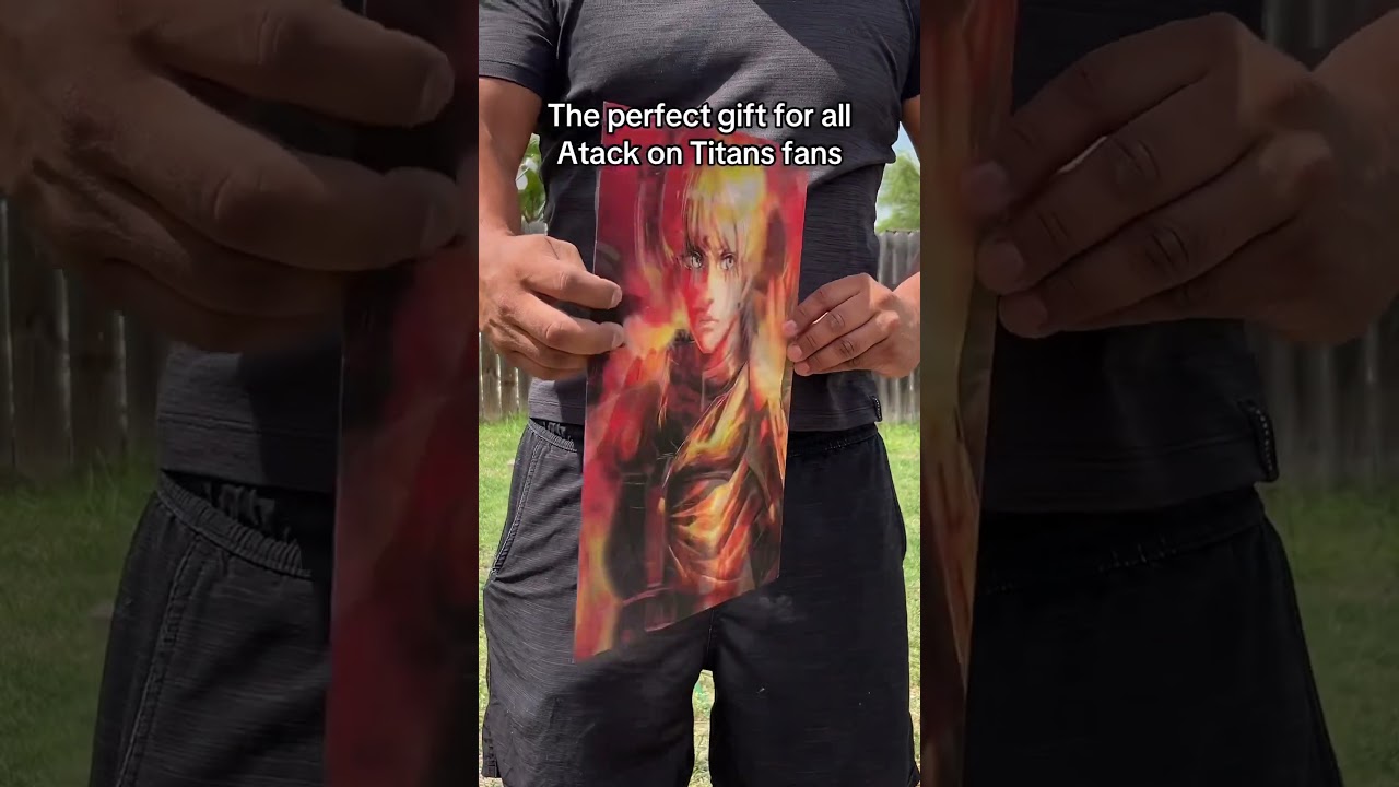 Atack on titans fans leave your rev 🥰#poster #erenjeager #armin #mikasa