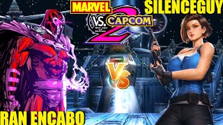 MvC2 Mvci Umvc3 SILENCEGUY vs RAN ENCABO pt 2