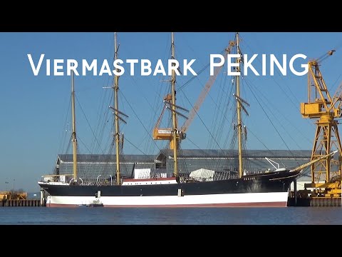 Four-Masted Barque PEKING under restoration // April 2020