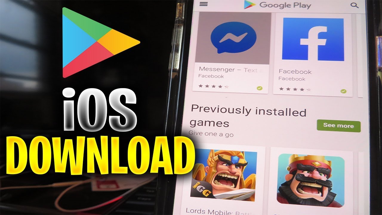 How To Download Google Play Store On iPhone