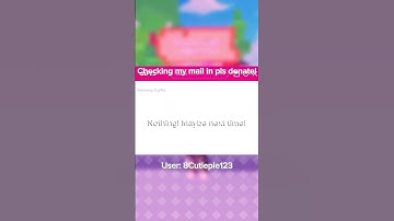 Checking my mail in pls donate! #roblox #edit #plsdonate #game