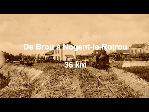 Ligne TRAM Brou   Nogent le Rotrou 36 km