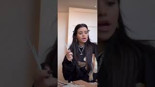 Nessa Barrett 10/02/20 TikTok live