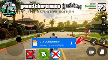 GTA SA Definitive Edition Android Modpack | Apk & Data For All GPU | GAMERZ LUCK 2025